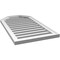Ekena Millwork Octagonal Top Surface Mount PVC Gable Vent w/ 2"W x 1-1/2"P Brickmould Frame, 20"W x 36"H GVPOT20X3602SF - alternate 4
